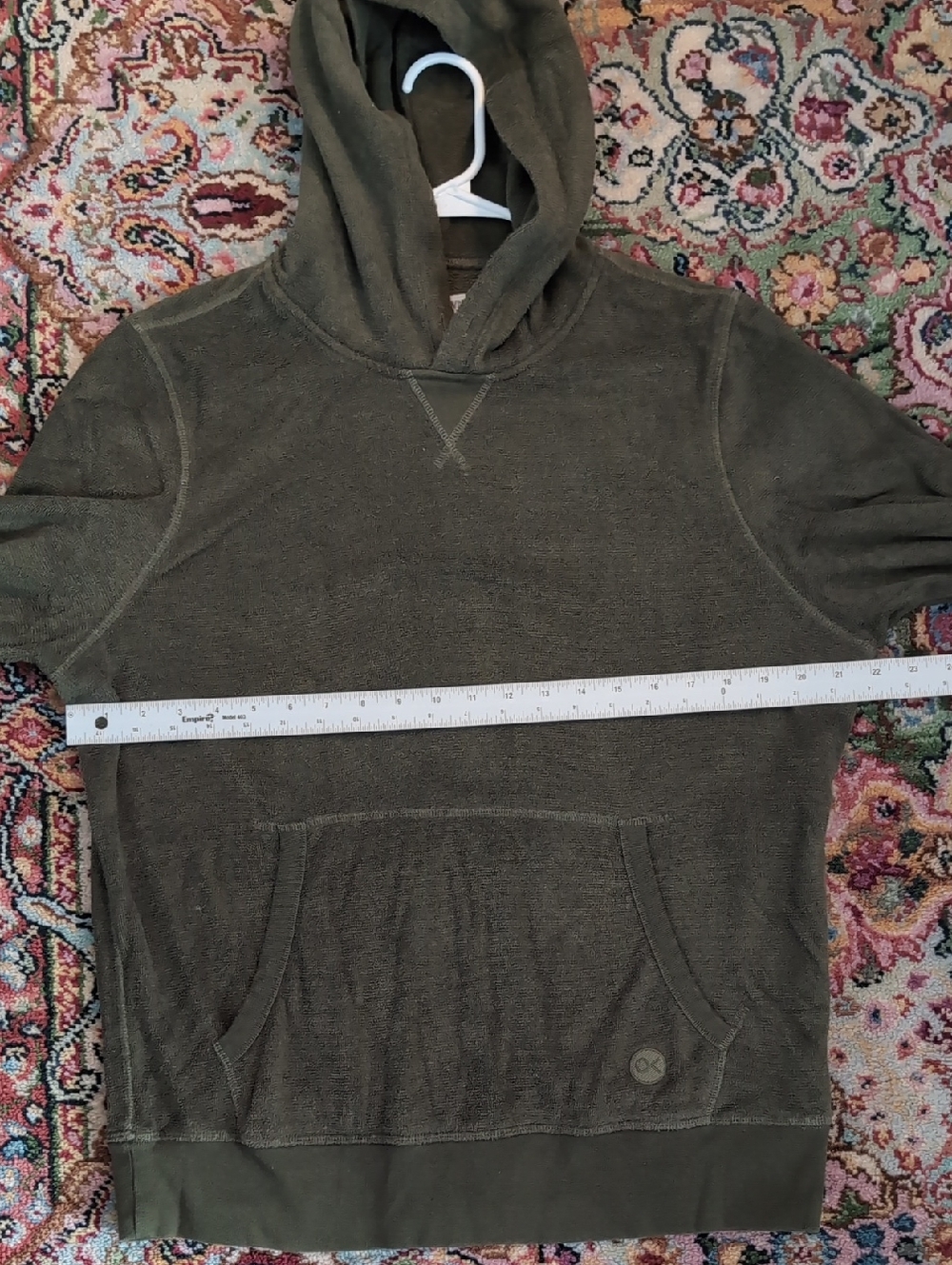Outerknown Olive Hightide Hoodie - Picture 3 of 7